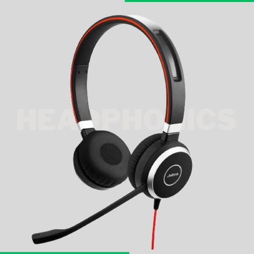 Jabra Evolve 40 UC Wired Headset with Mic